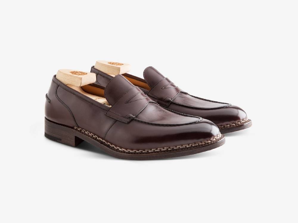 Paolo Sartori Art. 737 Loafer in Antiqued Positano Leather Acquista Ora