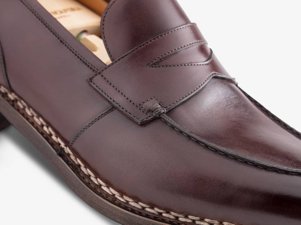 Paolo Sartori Art. 737 Loafer in Antiqued Positano Leather Acquista Ora