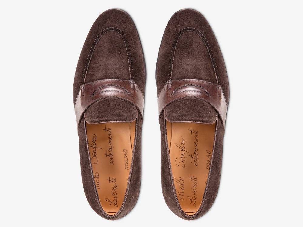 Paolo Sartori Art. 726 Loafer in Suede Cotto Affare Del Giorno