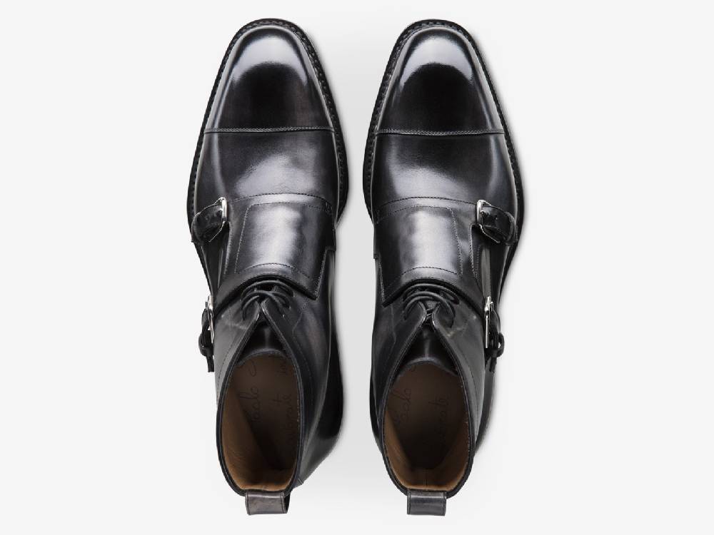 Paolo Sartori ART. 654 Stivaletto Doppia Fibbia in pelle Anticata Furore Moda