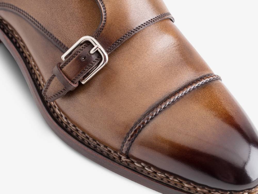 Paolo Sartori Art. 771 Boots Monkstrap in Antiqued Autunno Leather Promozione