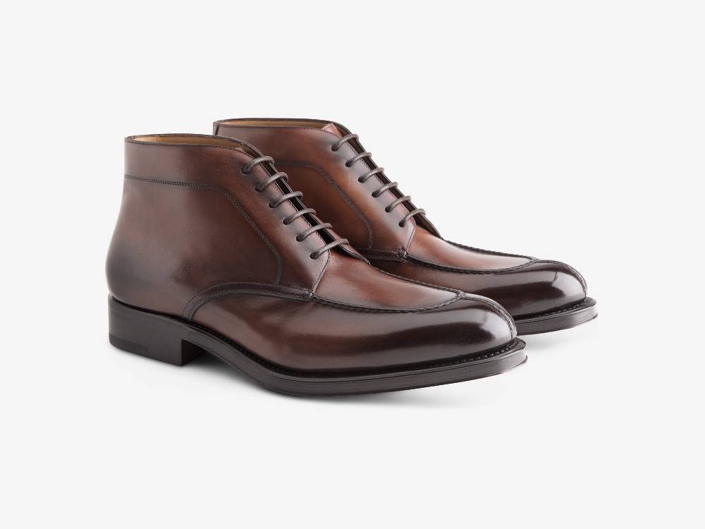 Paolo Sartori Art.664 Boot in Pelle Anticata Positano Spedizione Gratuita