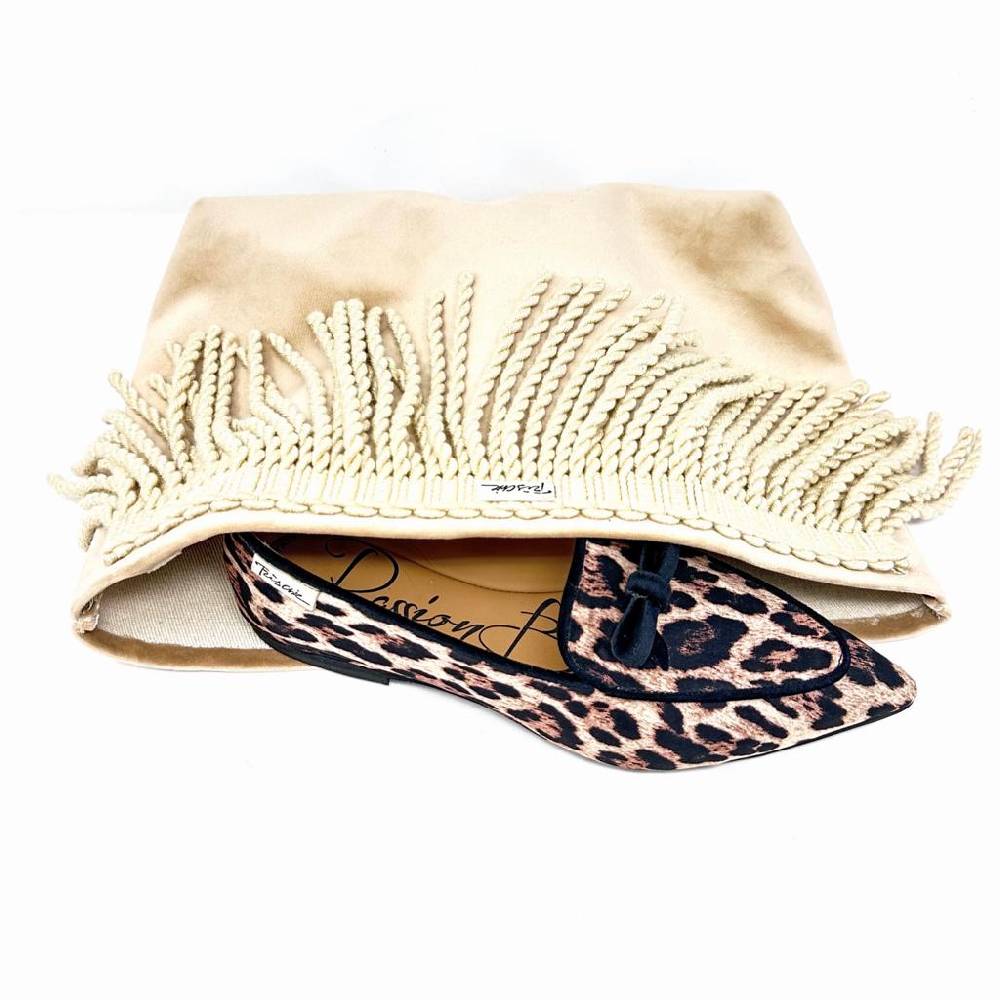 Passion Blanche Grace Raso Maculato Profilo Velluto Nero Shopping Online