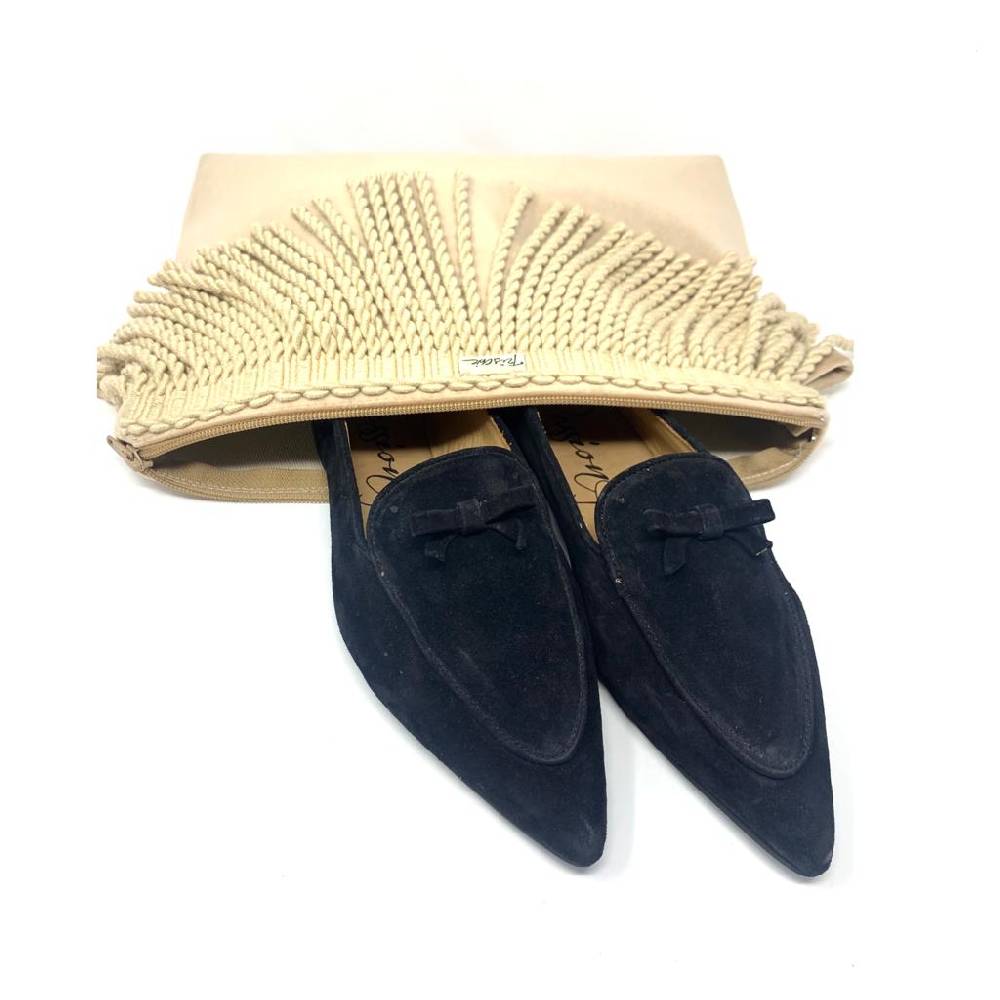 Passion Blanche Grace Scamosciata Nera Prezzo Ridotto