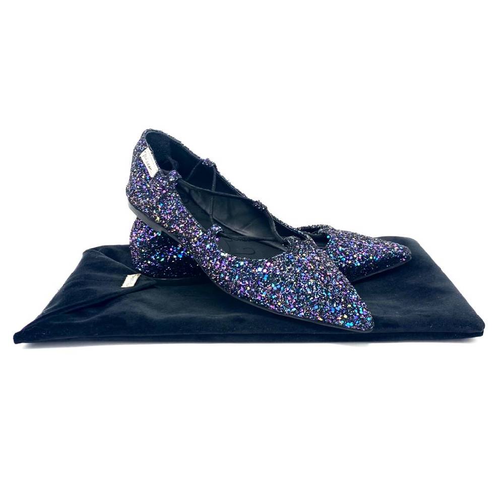 Passion Blanche Brigitte Glitter Nero/Blu Italia