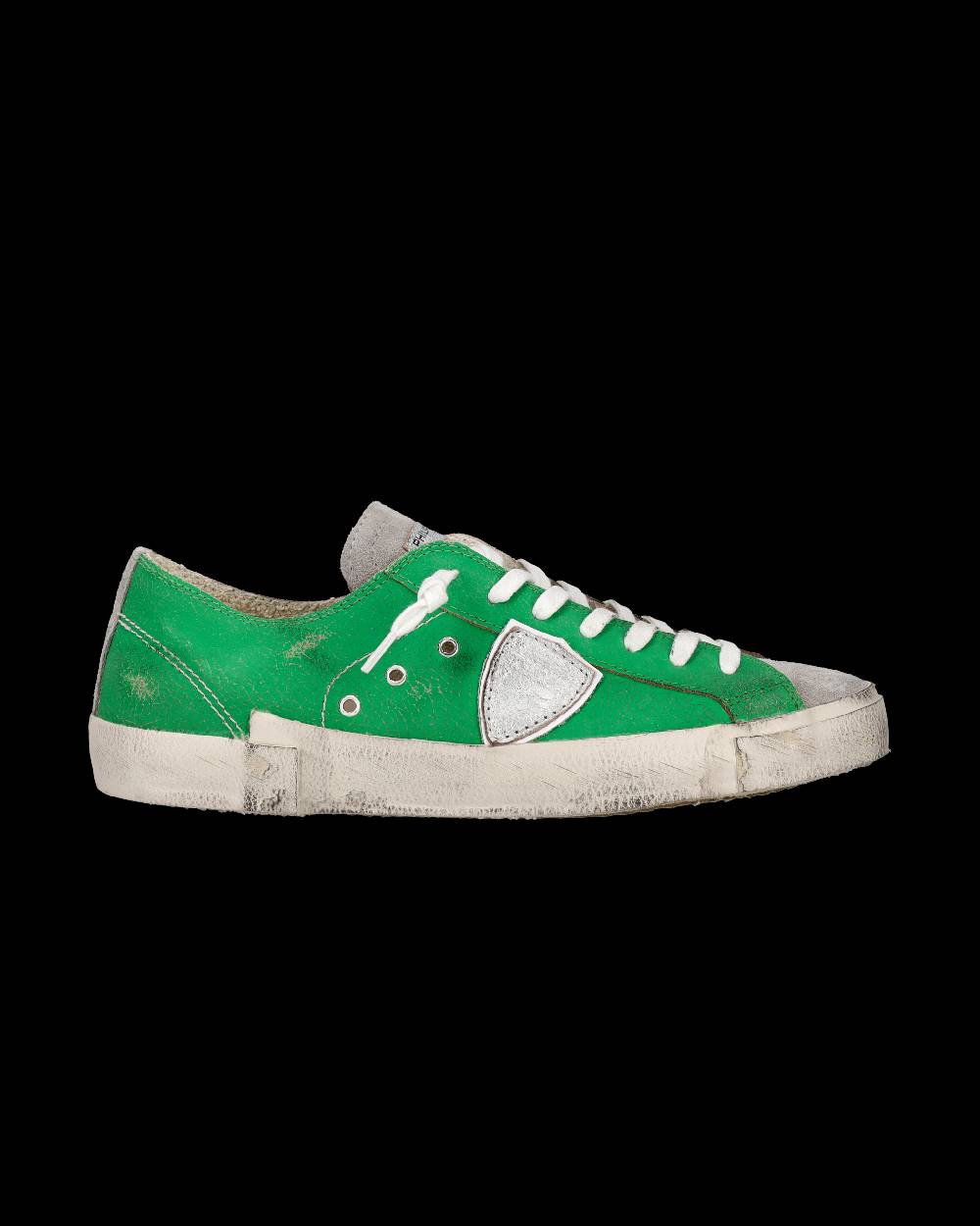 Philippe Model Sneaker basse Prsx uomo - verde e argento Vendite Flash