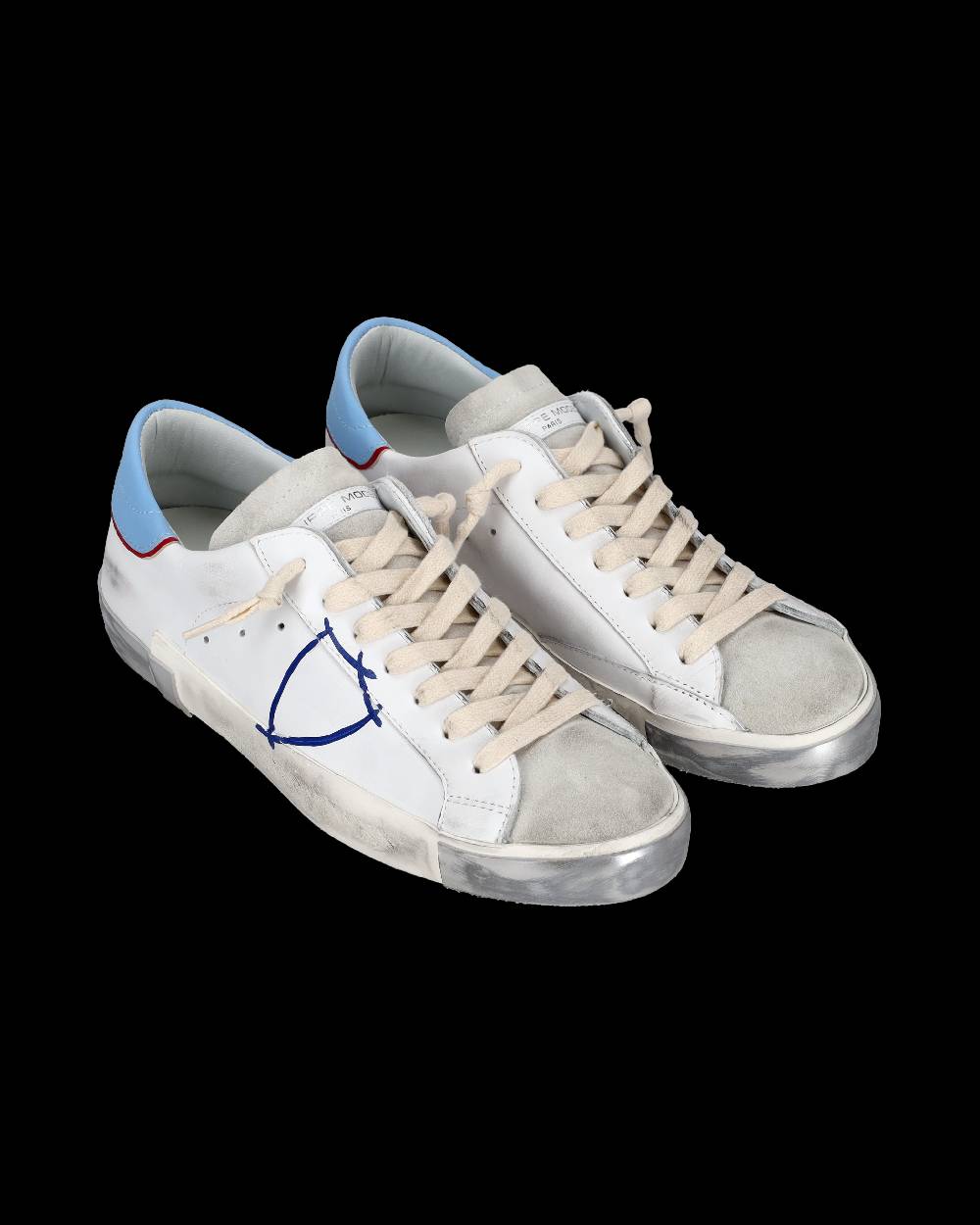 Philippe Model Sneaker tennis Prsx da uomo - Azzurro e bianco