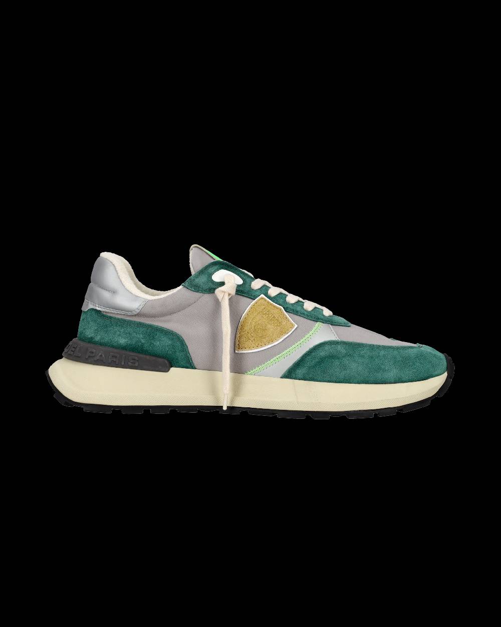 Philippe Model Sneaker bassa Antibes uomo - verde e grigio 2025