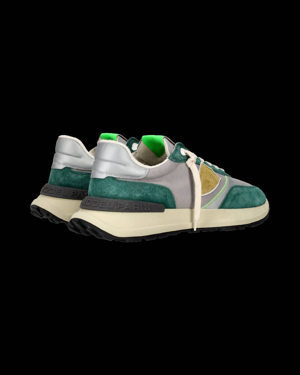 Philippe Model Sneaker bassa Antibes uomo - verde e grigio 2025