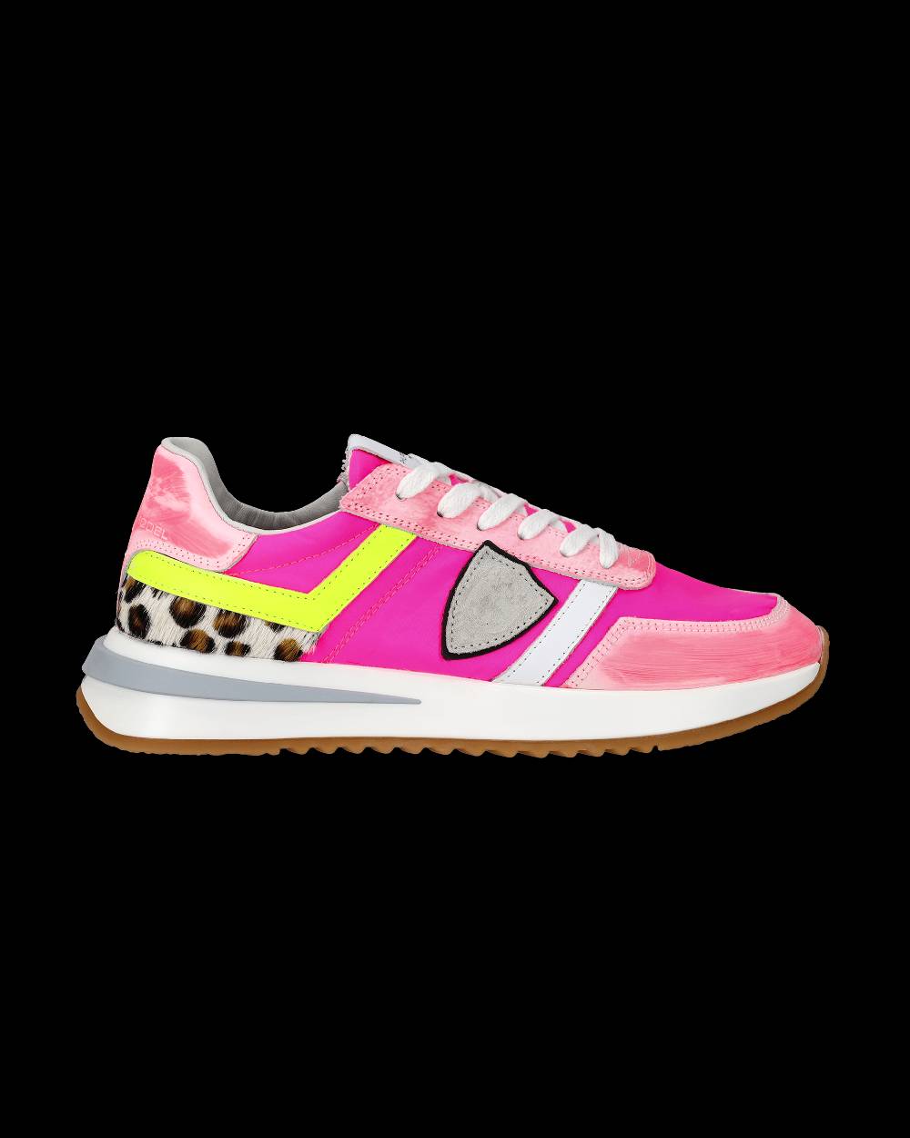 Philippe Model Sneakers Tropez 2.1 da Donna Fucsia in Tessuto Tecnico Italy