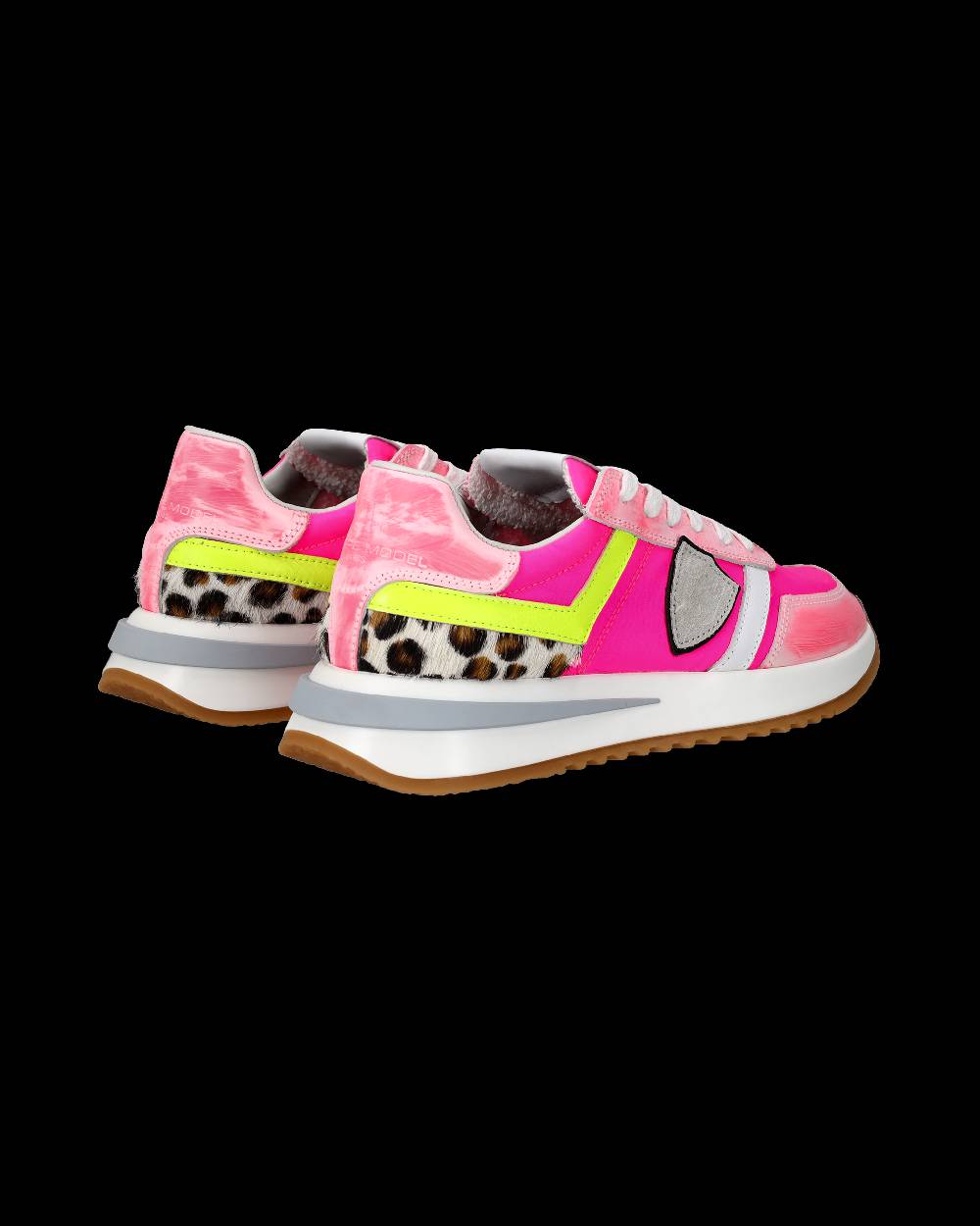 Philippe Model Sneakers Tropez 2.1 da Donna Fucsia in Tessuto Tecnico Italy