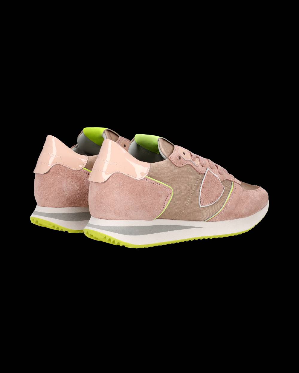 Philippe Model Sneaker bassa Trpx donna - rosa e giallo fluo Nuovo