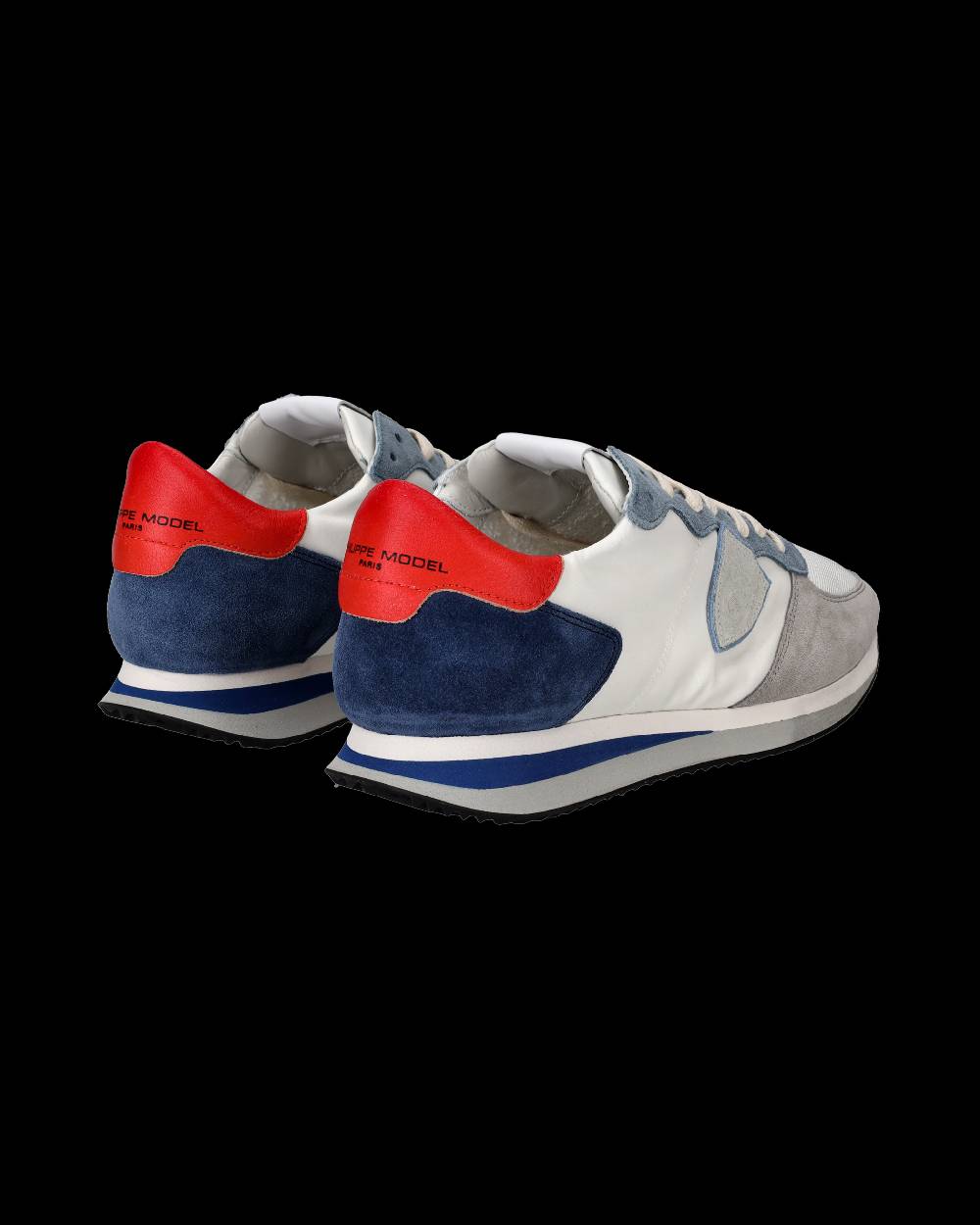 Philippe Model Sneakers Trpx da Uomo Bianche e Denim in Tessuto Tecnico Promozione