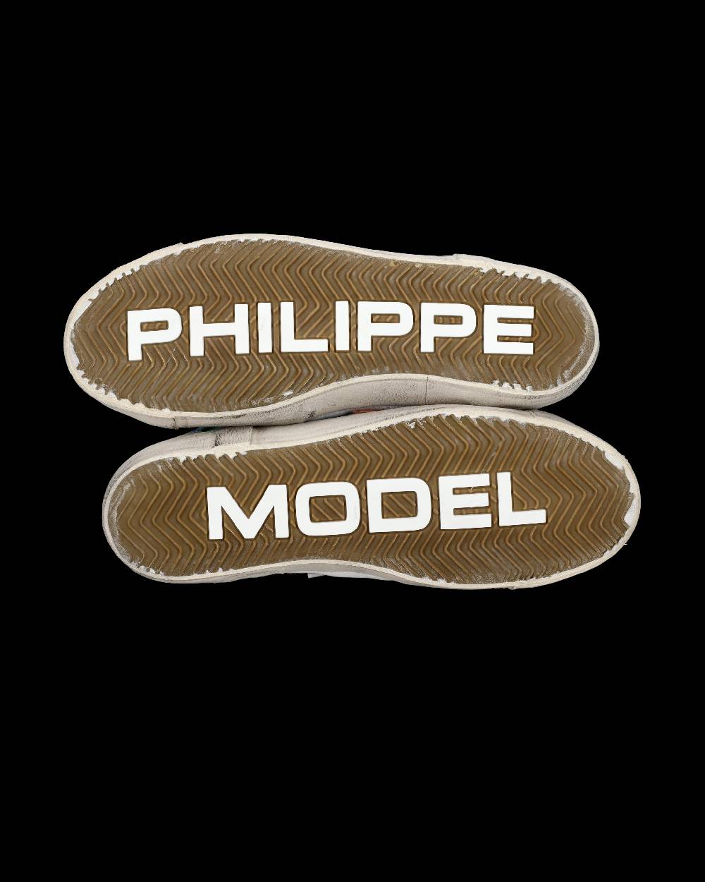 Philippe Model Sneaker basse Prsx uomo - bianco e arancione Soddisfazione Garantita
