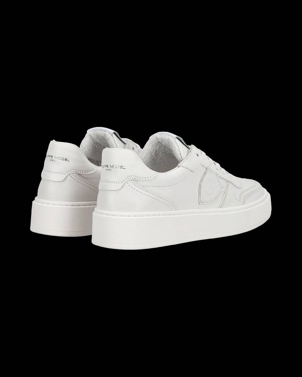 Philippe Model Sneakers basse Nice da Ragazzi in pelle, Bianco Promozione Limitata