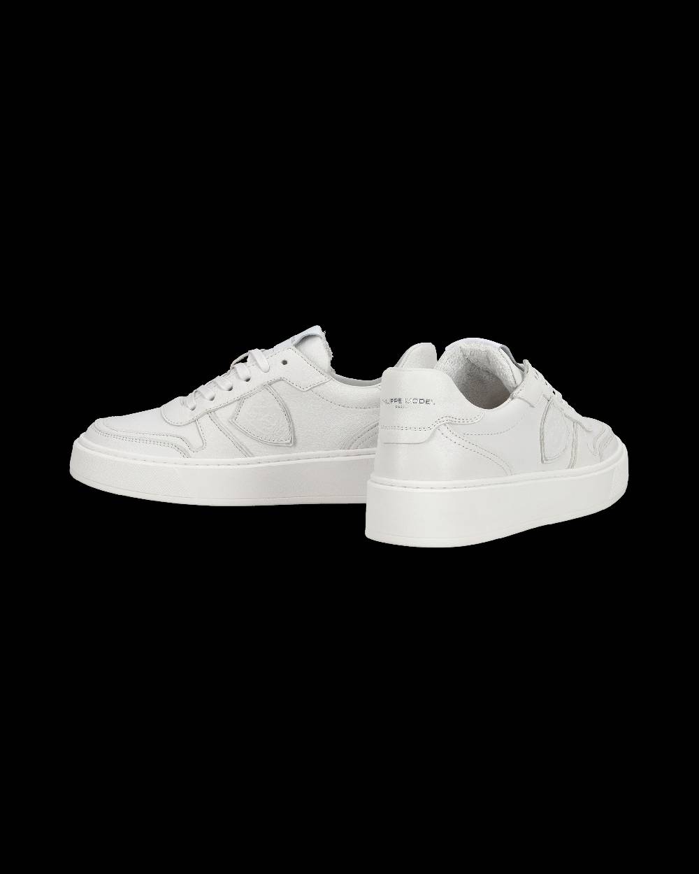 Philippe Model Sneakers basse Nice da Ragazzi in pelle, Bianco Promozione Limitata