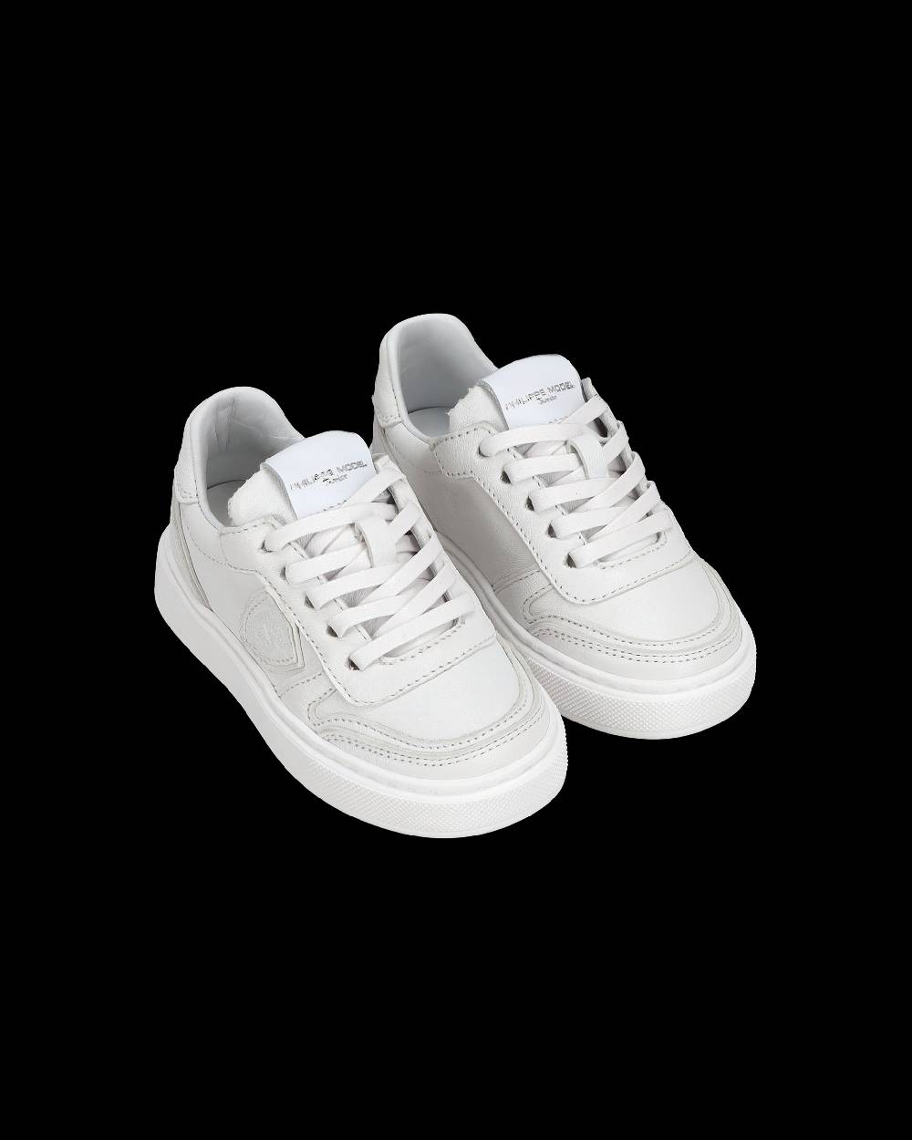Philippe Model Sneakers basse Nice da Bambini in pelle, Bianco Fino Al -60%