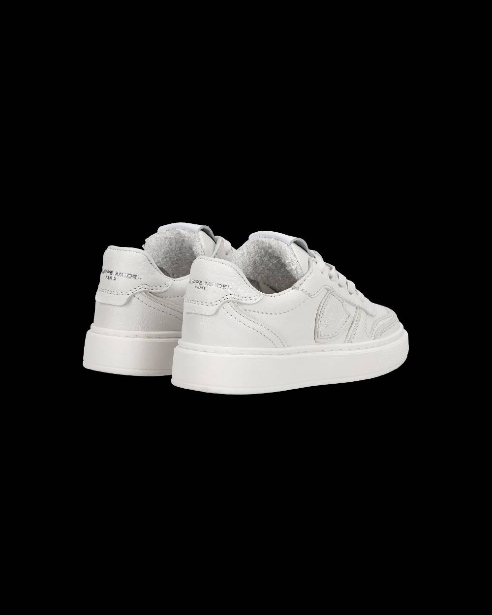 Philippe Model Sneakers basse Nice da Bambini in pelle, Bianco Fino Al -60%