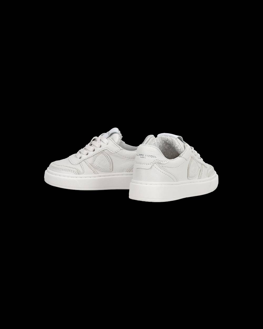 Philippe Model Sneakers basse Nice da Bambini in pelle, Bianco Fino Al -60%