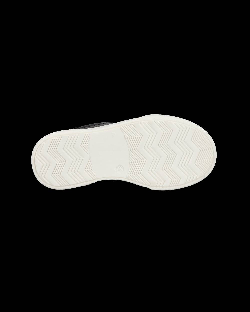 Philippe Model Junior Temple Low-Top Sneakers in Leather, Black White Discount Store per i nuovi prodotti