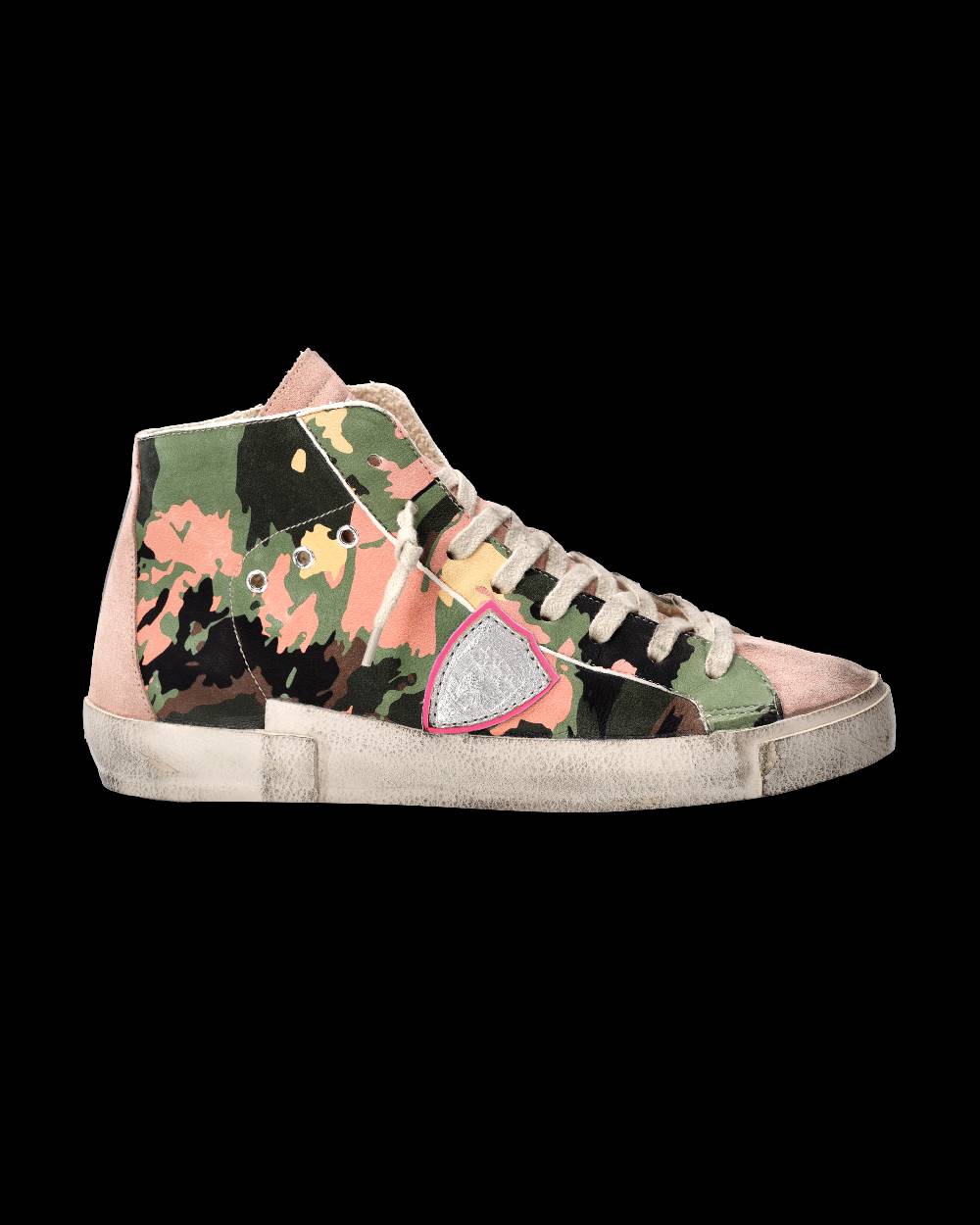 Philippe Model Sneaker Prsx Donna, Verde e Fucsia Vendite Flash