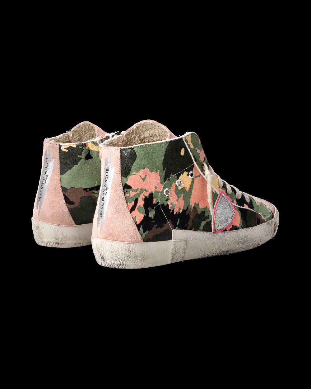 Philippe Model Sneaker Prsx Donna, Verde e Fucsia Vendite Flash