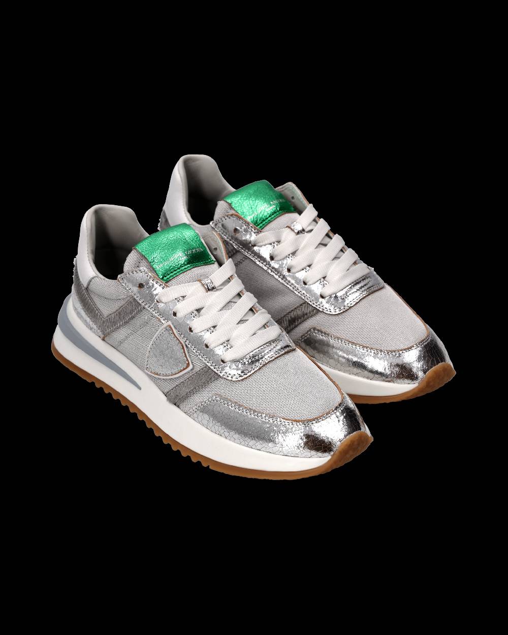 Philippe Model Sneaker Tropez 2.1 Donna, Argento 2025