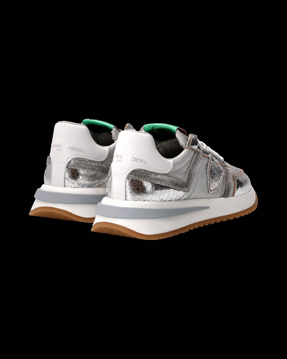Philippe Model Sneaker Tropez 2.1 Donna, Argento 2025