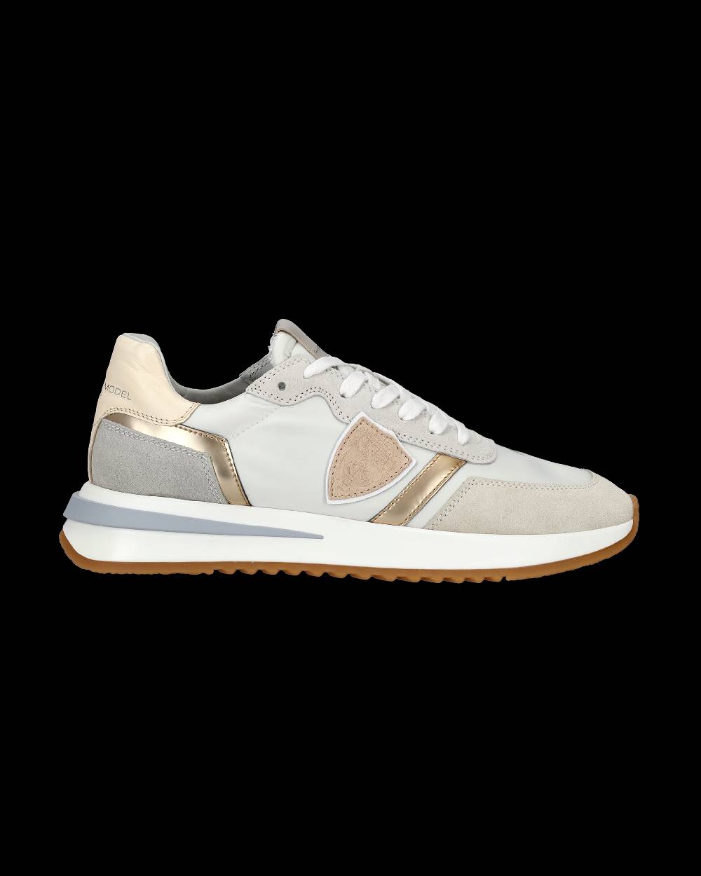 Philippe Model Sneaker basse Tropez 2.1 donna - bianco e oro In Linea