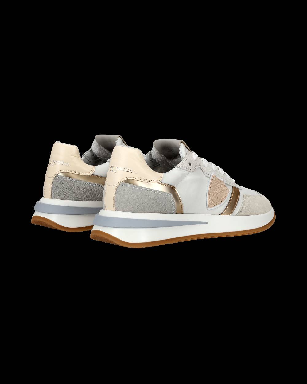 Philippe Model Sneaker basse Tropez 2.1 donna - bianco e oro In Linea