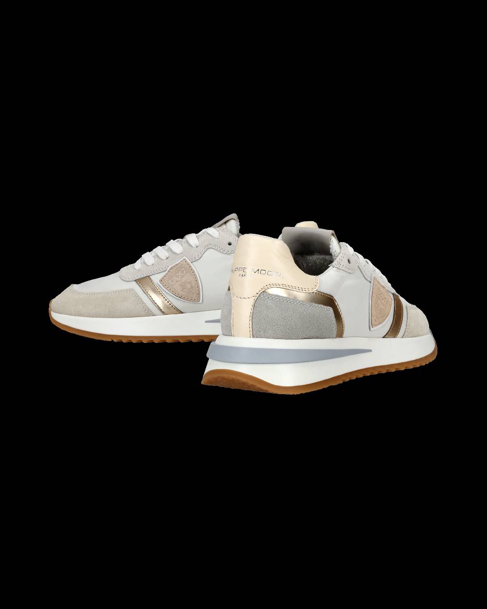 Philippe Model Sneaker basse Tropez 2.1 donna - bianco e oro In Linea
