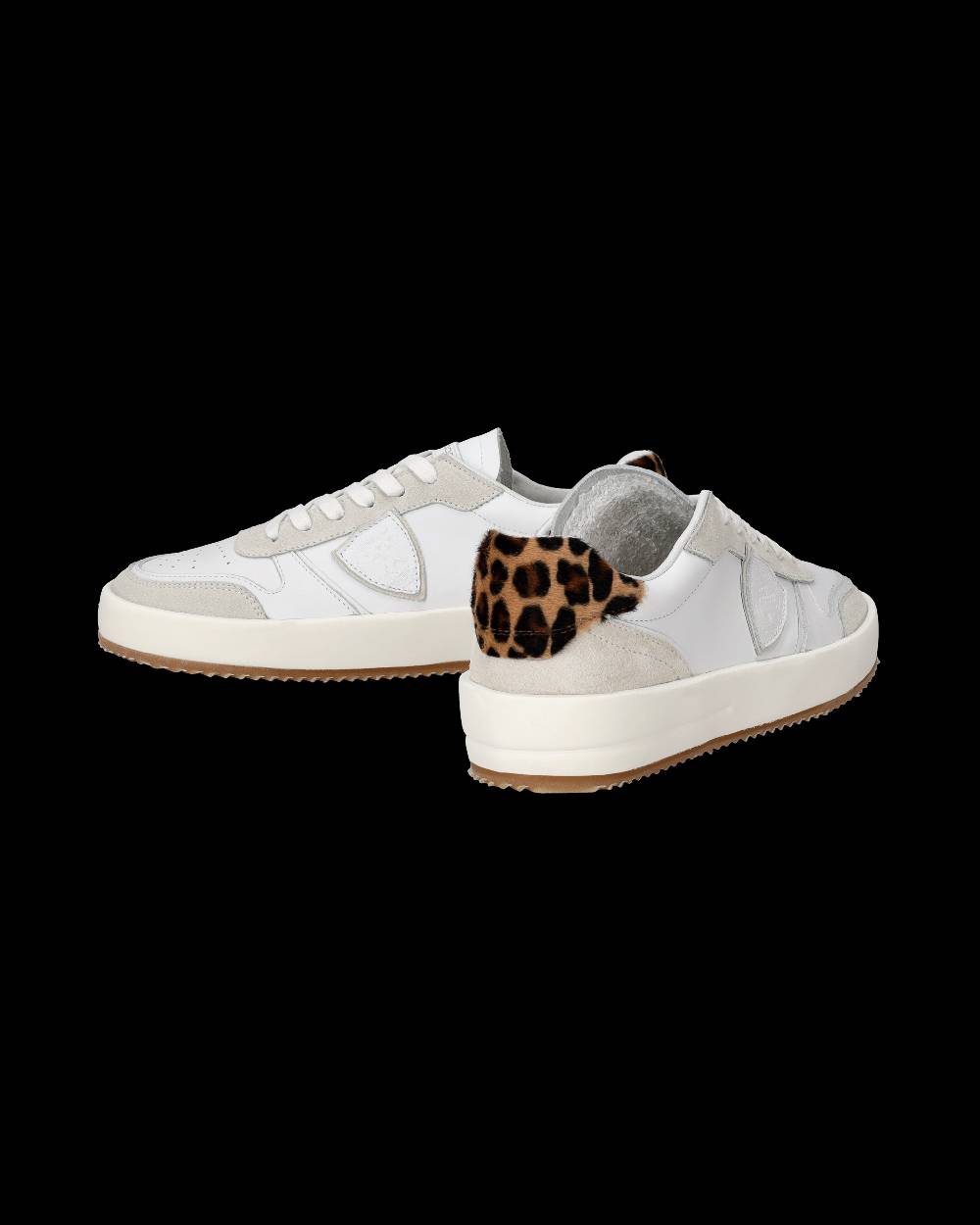 Philippe Model Sneaker bassa Nice donna - bianco e animalier Promozione