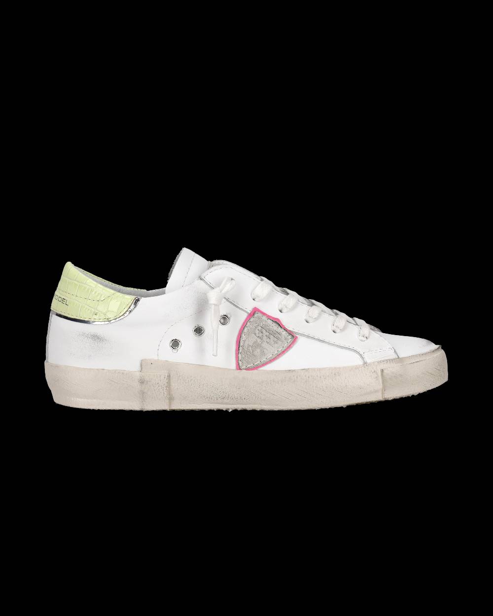 Philippe Model Sneaker bassa PRSX donna - bianco e giallo Acquista Ora