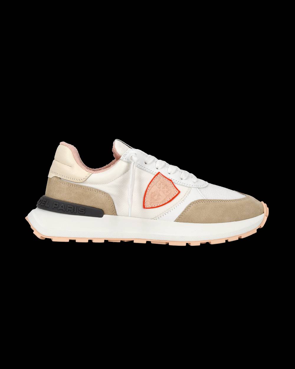 Philippe Model Sneaker bassa Antibes donna - bianco e rosa Convenienza