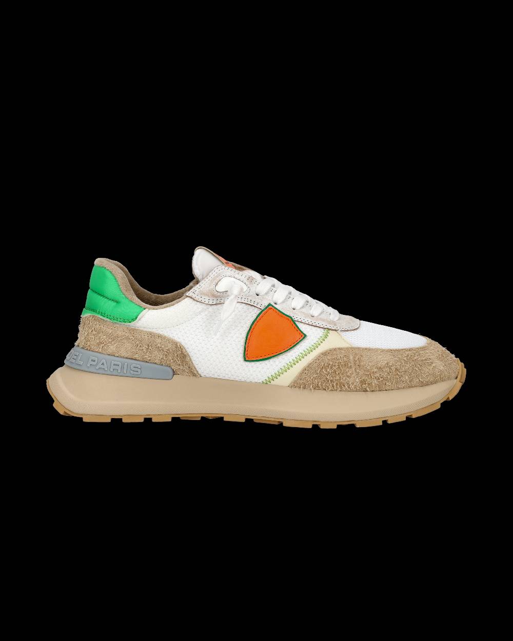 Philippe Model Sneaker bassa Antibes uomo - bianco e sabbia Novità
