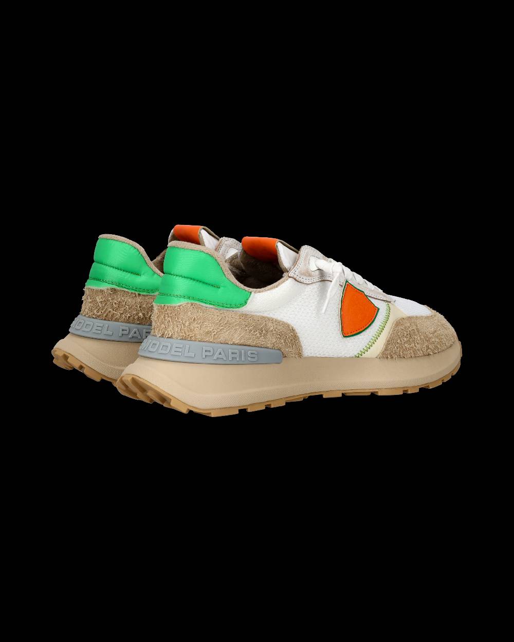 Philippe Model Sneaker bassa Antibes uomo - bianco e sabbia Novità