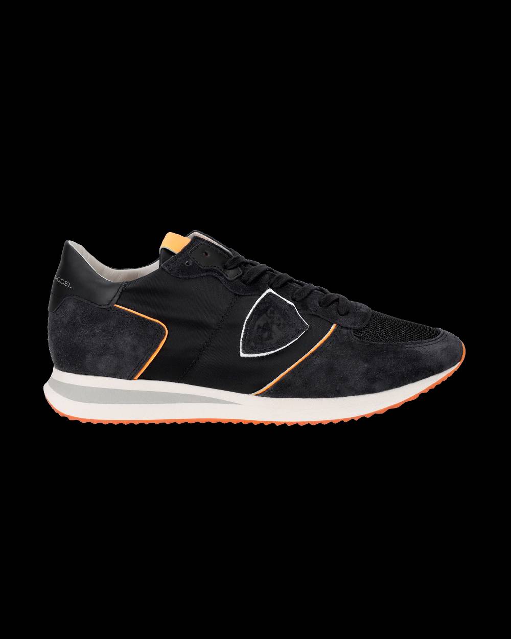 Philippe Model Sneaker basse Trpx uomo - nero e arancio Convenienza