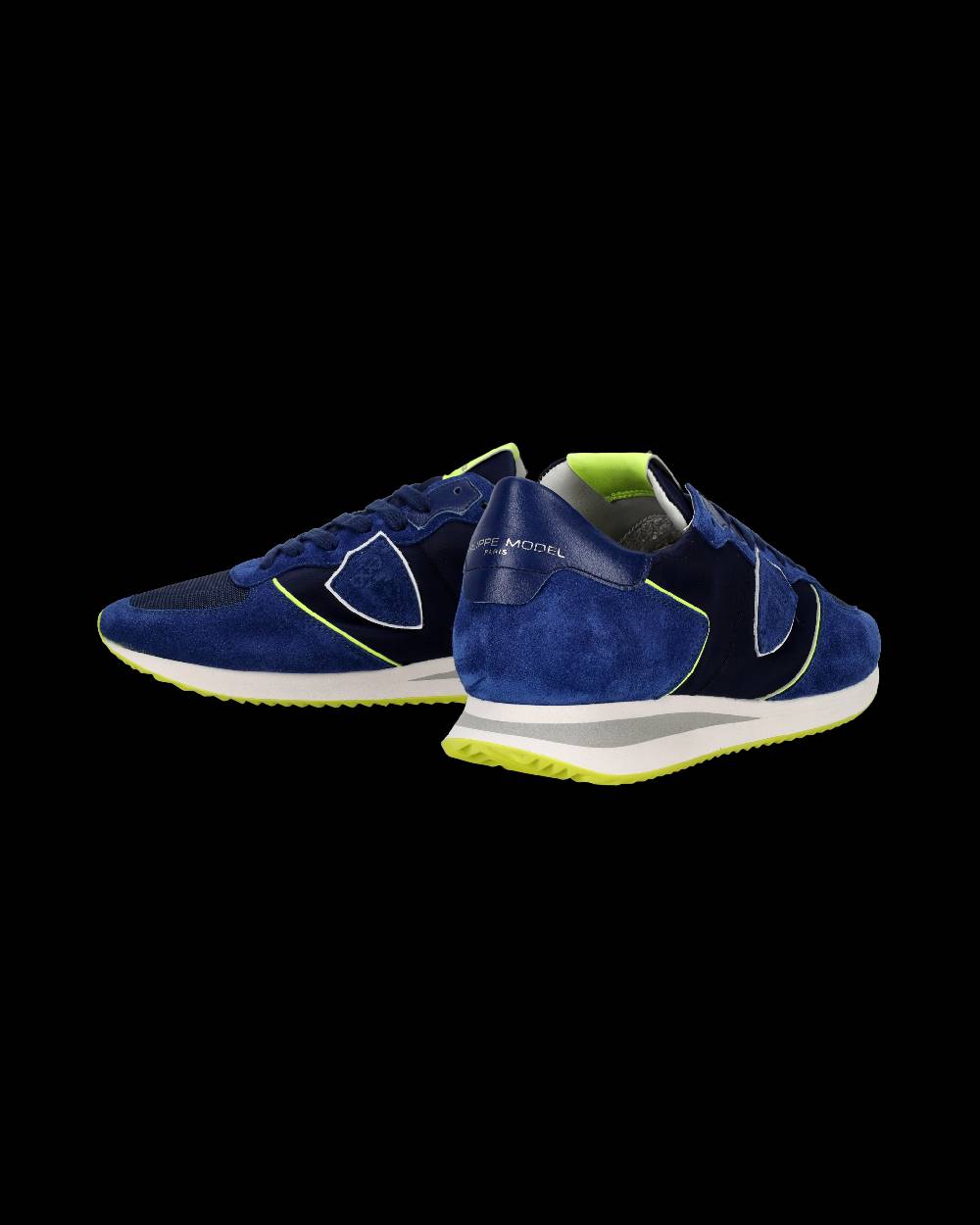 Philippe Model Sneaker bassa Trpx uomo - blu e giallo Offerta