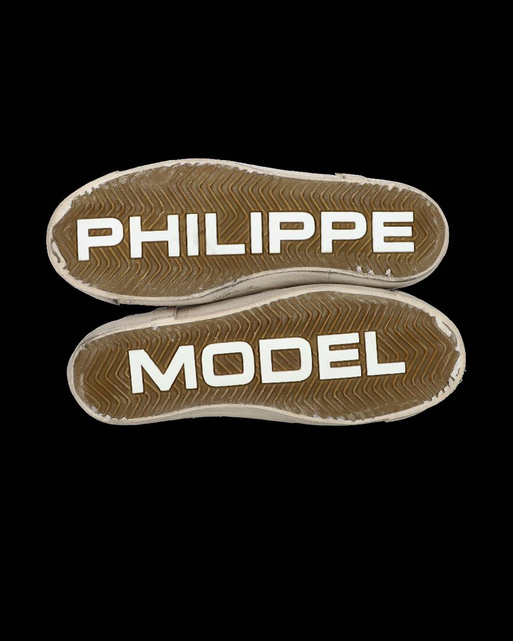 Philippe Model Sneaker bassa PRSX donna in pelle craquelé - verde acqua In Vendita