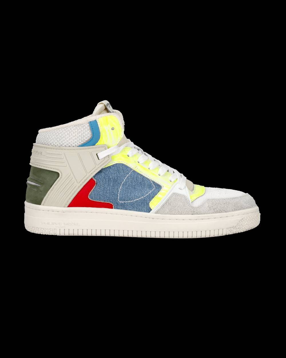 Philippe Model Sneaker mid La Grande uomo - bianco e azzurro Vendite Flash