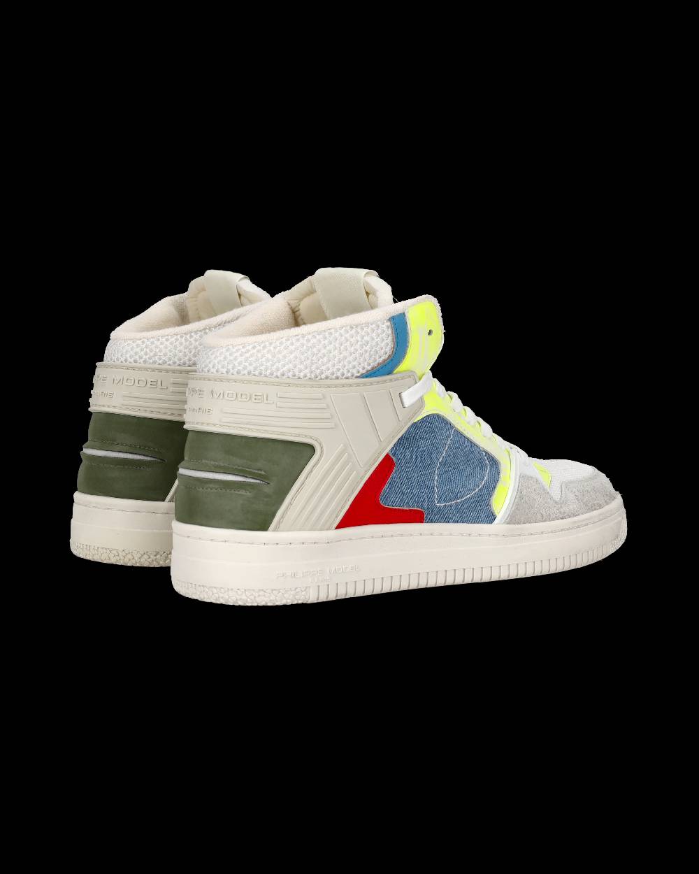 Philippe Model Sneaker mid La Grande uomo - bianco e azzurro Vendite Flash