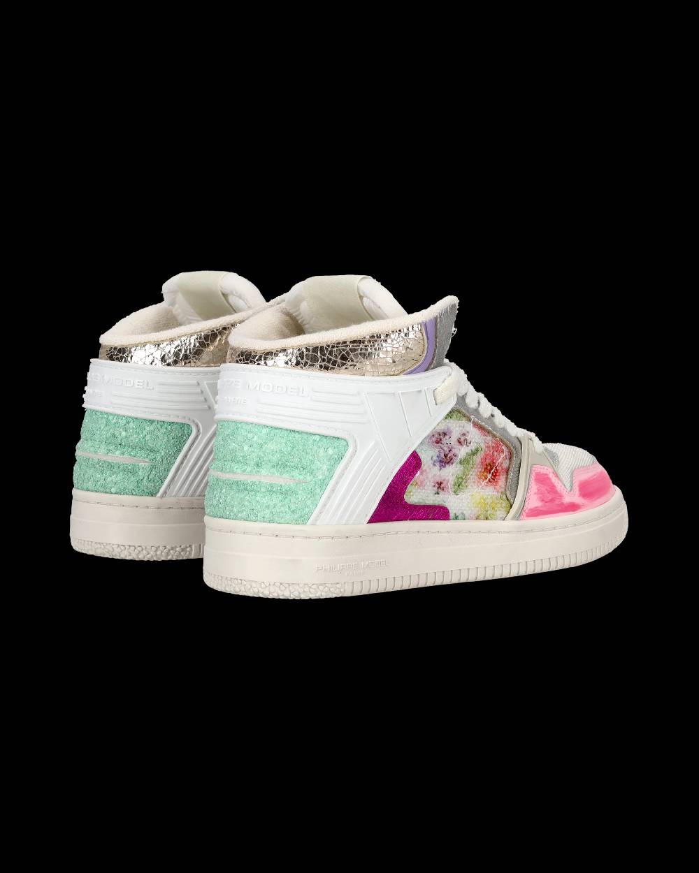 Philippe Model Sneaker mid La Grande donna - bianco e fucsia I Più Venduti