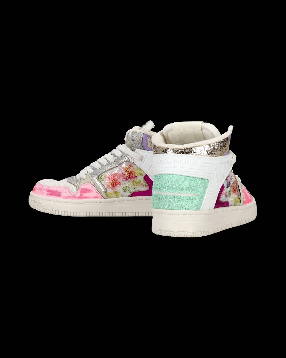 Philippe Model Sneaker mid La Grande donna - bianco e fucsia I Più Venduti