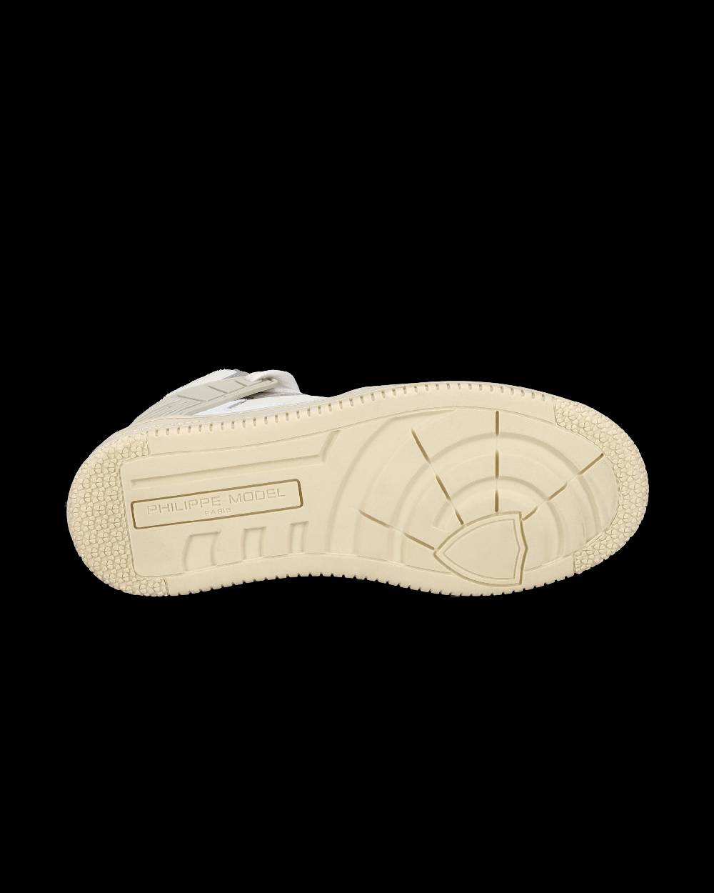 Philippe Model Sneaker mid La Grande donna - burro e grigio Nuova