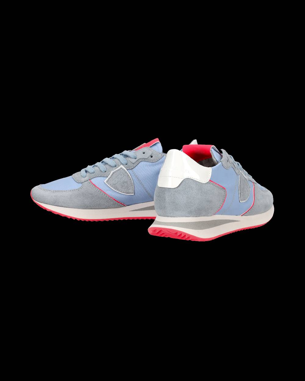 Philippe Model Sneaker bassa Trpx donna - azzurro e fucsia Italia