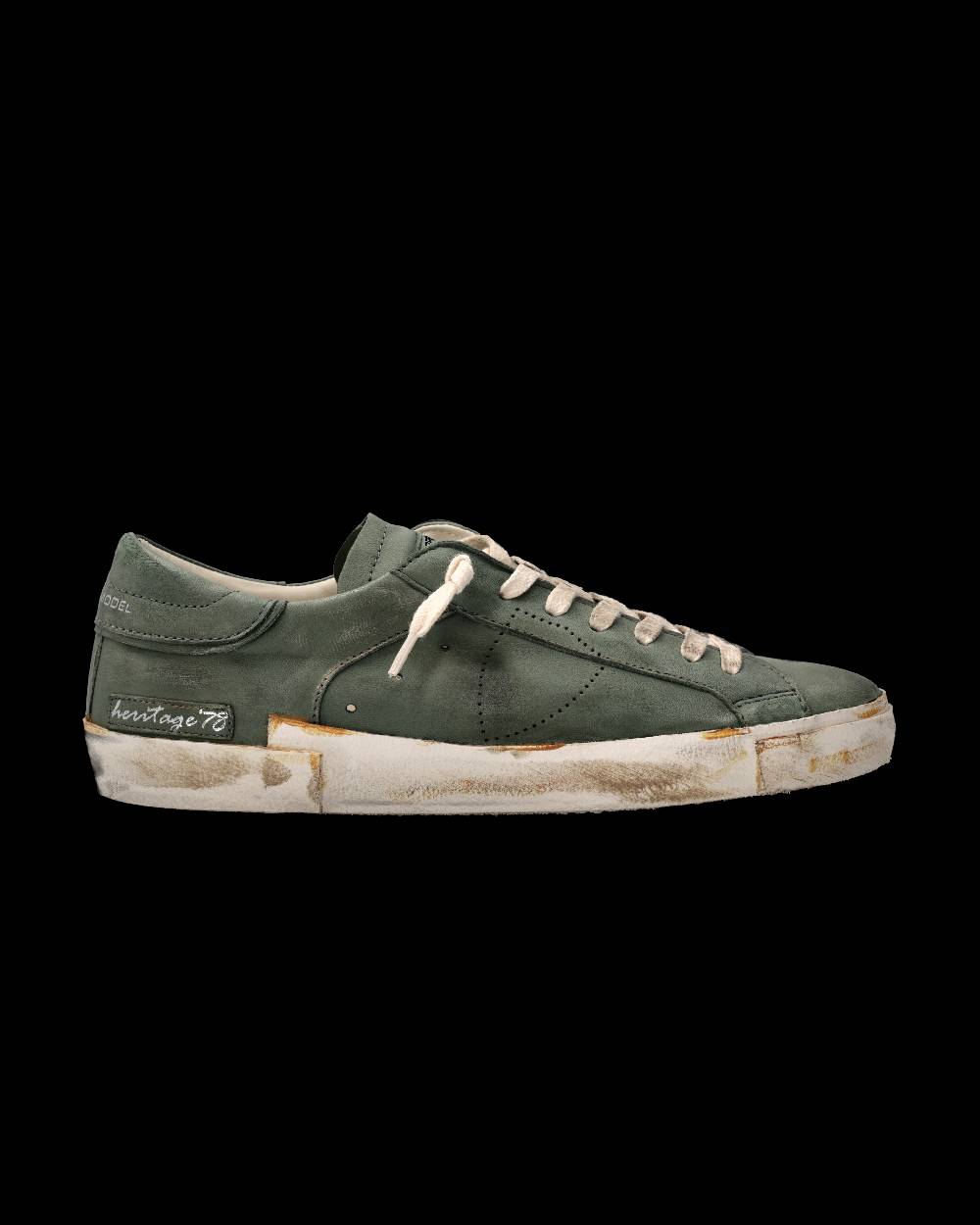Philippe Model Sneaker Prsx Uomo, Verde Pezzi Unici