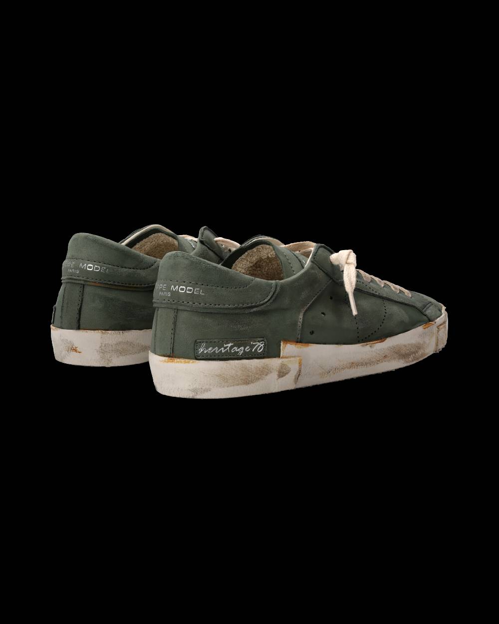 Philippe Model Sneaker Prsx Uomo, Verde Pezzi Unici