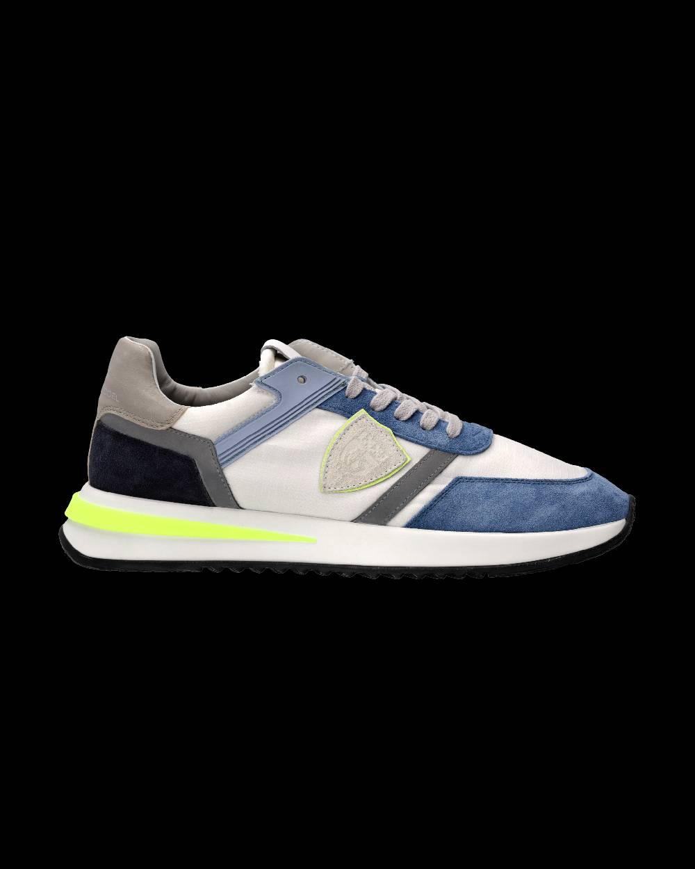 Philippe Model Sneaker Tropez 2.1 Uomo, Azzurro e Bianco Consegna Veloce