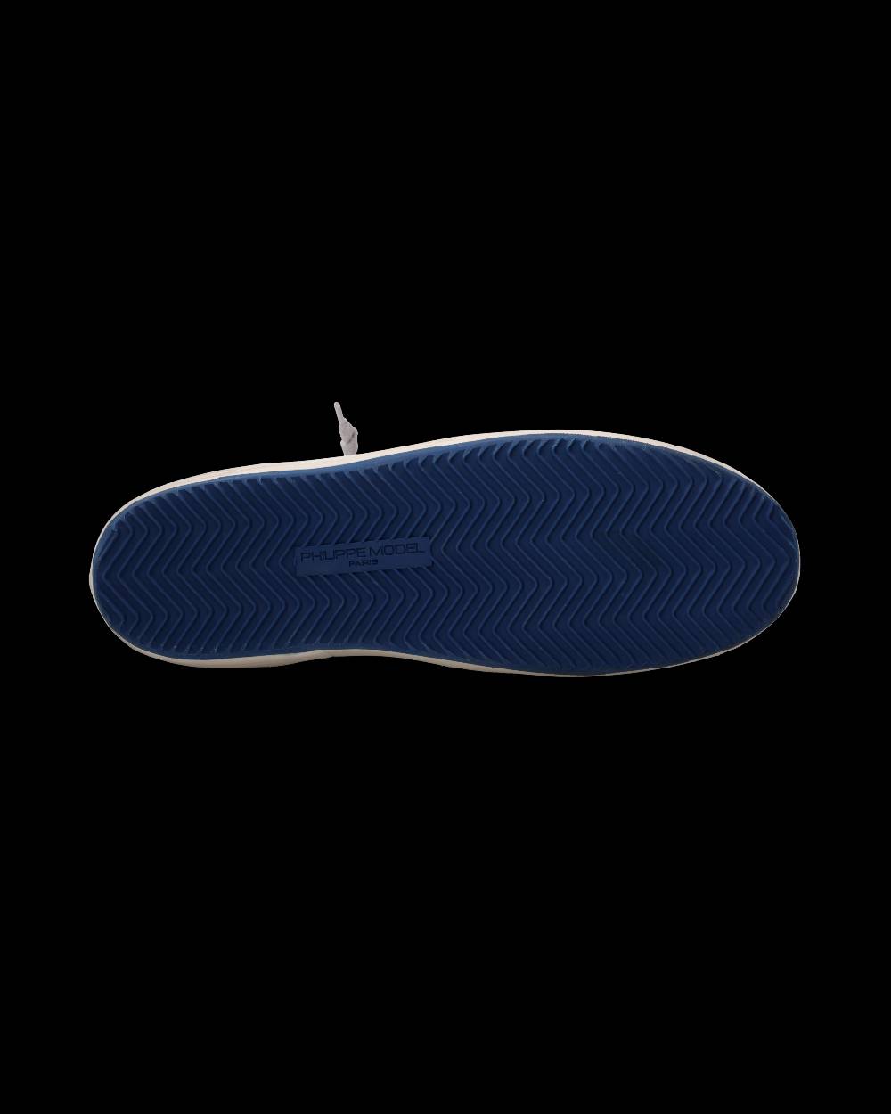 Philippe Model Sneaker Nice Uomo, Bianco e Blu Shopping Online