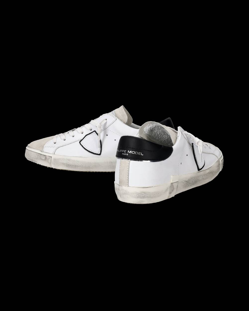 Philippe Model Sneaker bassa Prsx uomo - bianco e nero Offerta Anniversario